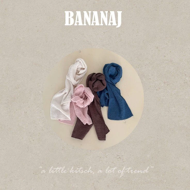 Banana J - Korean Children Fashion - #Kfashion4kids - Cotton Candy Scarf