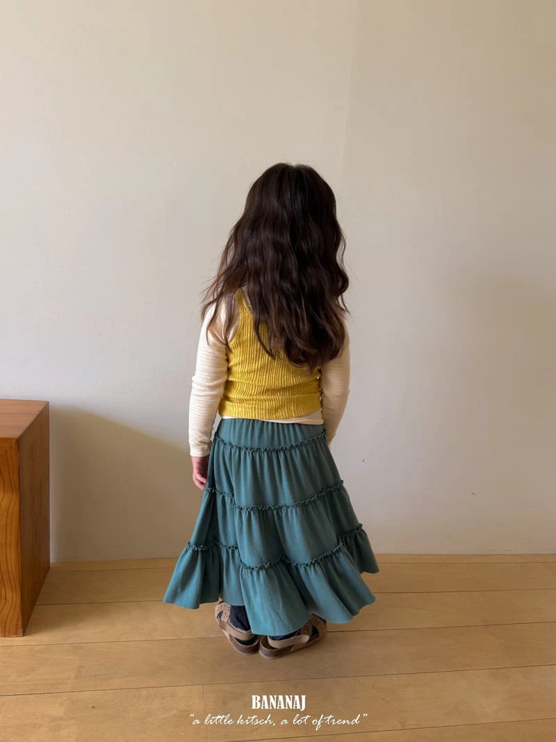 Banana J - Korean Children Fashion - #childofig - Nesl Long Skirt - 6