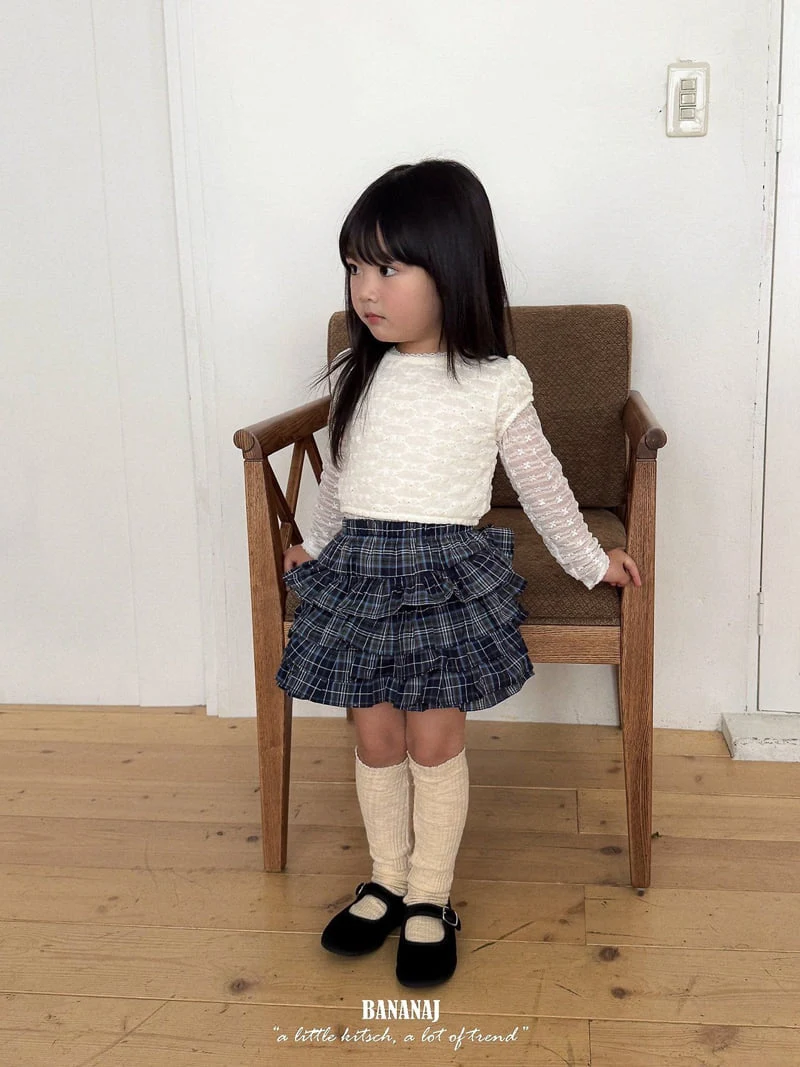 Banana J - Korean Children Fashion - #childofig - Flower Lace Tee - 11