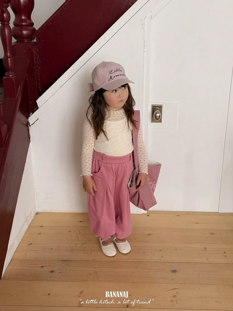 Banana J - Korean Children Fashion - #childofig - Rose Turtleneck Tee - 10