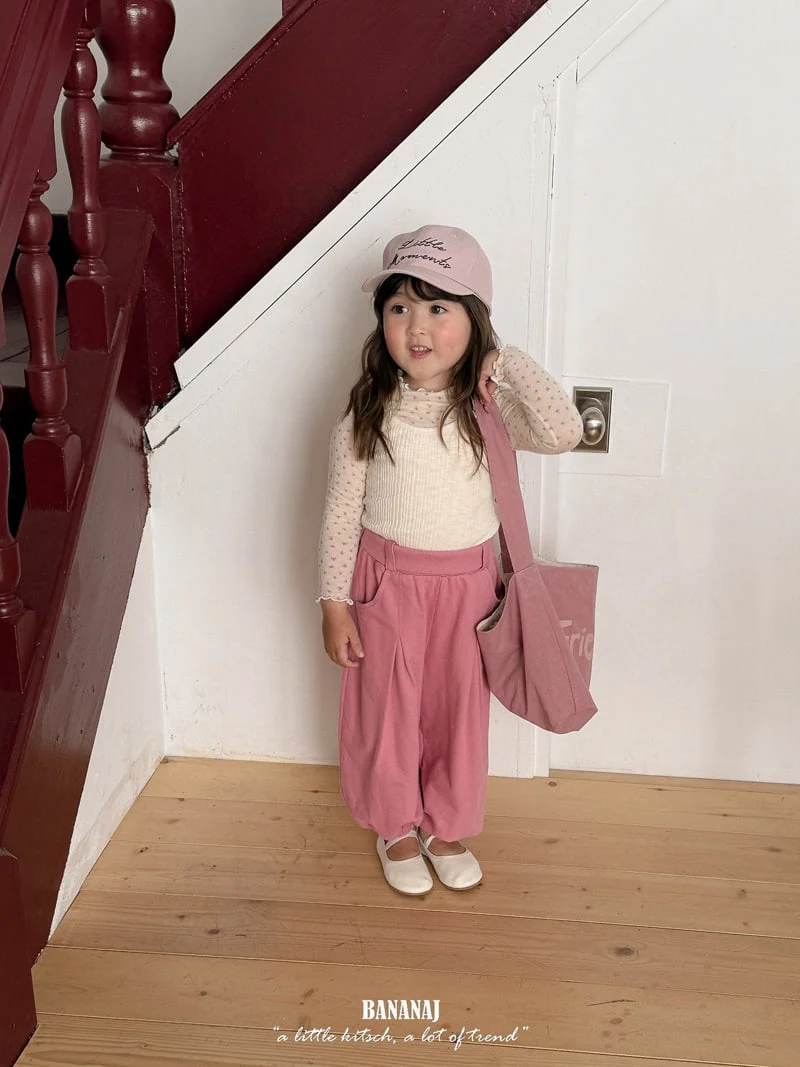 Banana J - Korean Children Fashion - #childofig - Rose Turtleneck Tee - 9