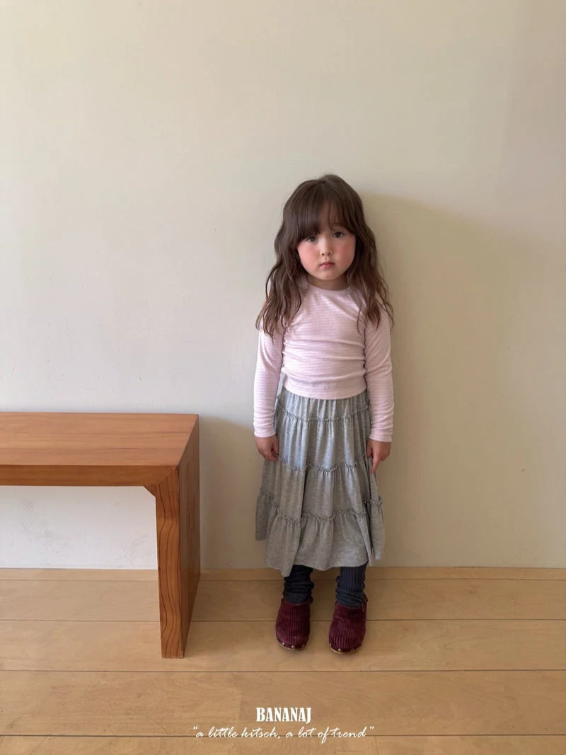Banana J - Korean Children Fashion - #childofig - Candy Stripe Tee - 7