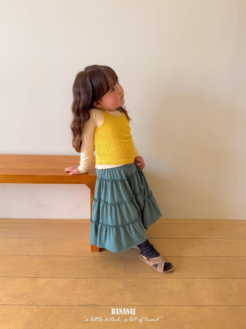 Banana J - Korean Children Fashion - #prettylittlegirls - Double String Top - 4
