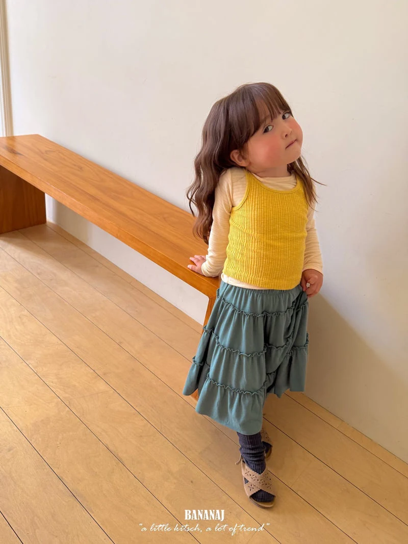 Banana J - Korean Children Fashion - #childofig - Double String Top - 5