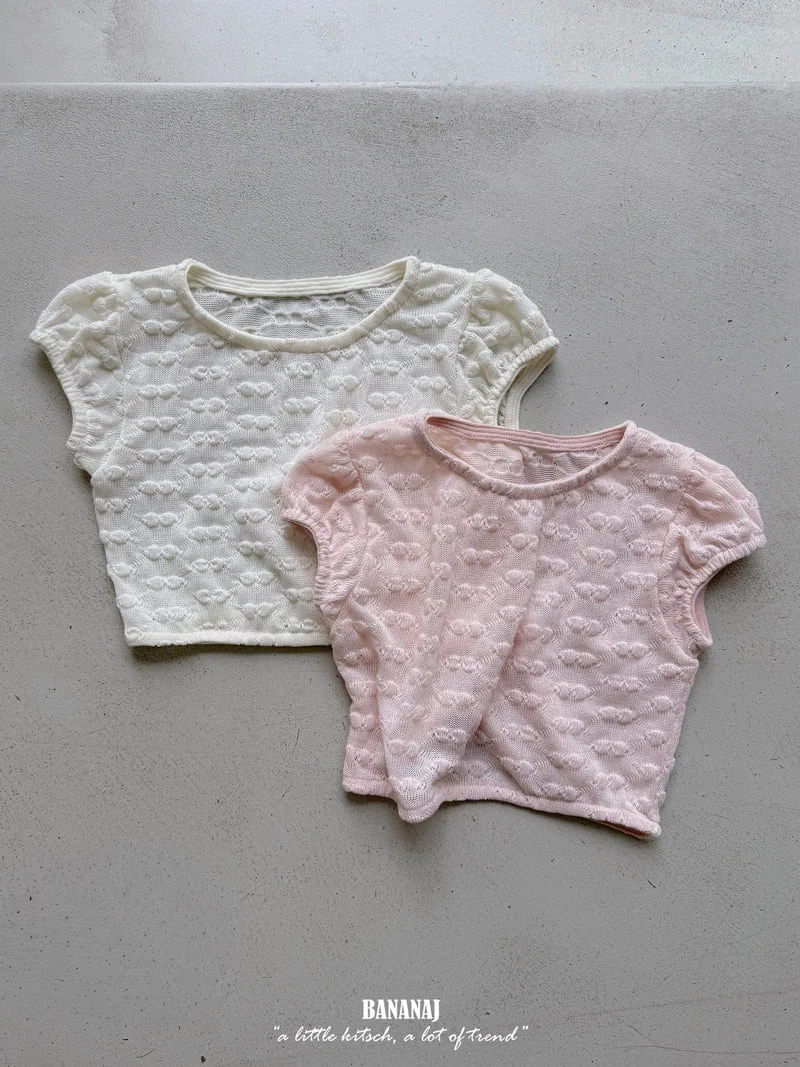 Banana J - Korean Children Fashion - #childofig - Bubble Puff Tee - 4
