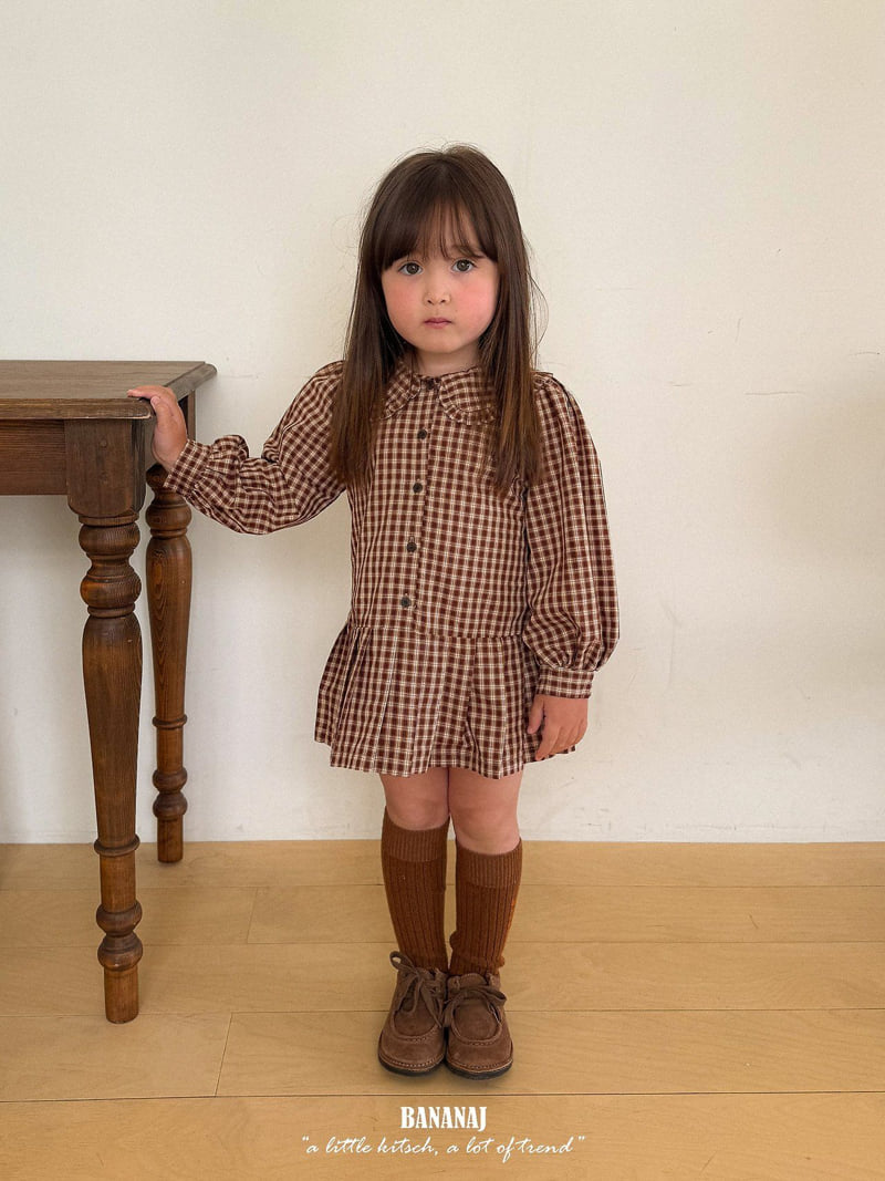 Banana J - Korean Children Fashion - #childofig - Risa Pintuck One-piece - 6