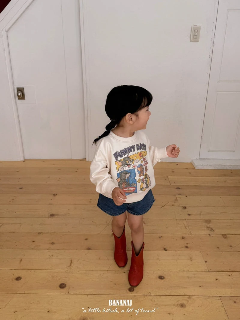 Banana J - Korean Children Fashion - #childrensboutique - Peanut Heart Denim Pants - 10