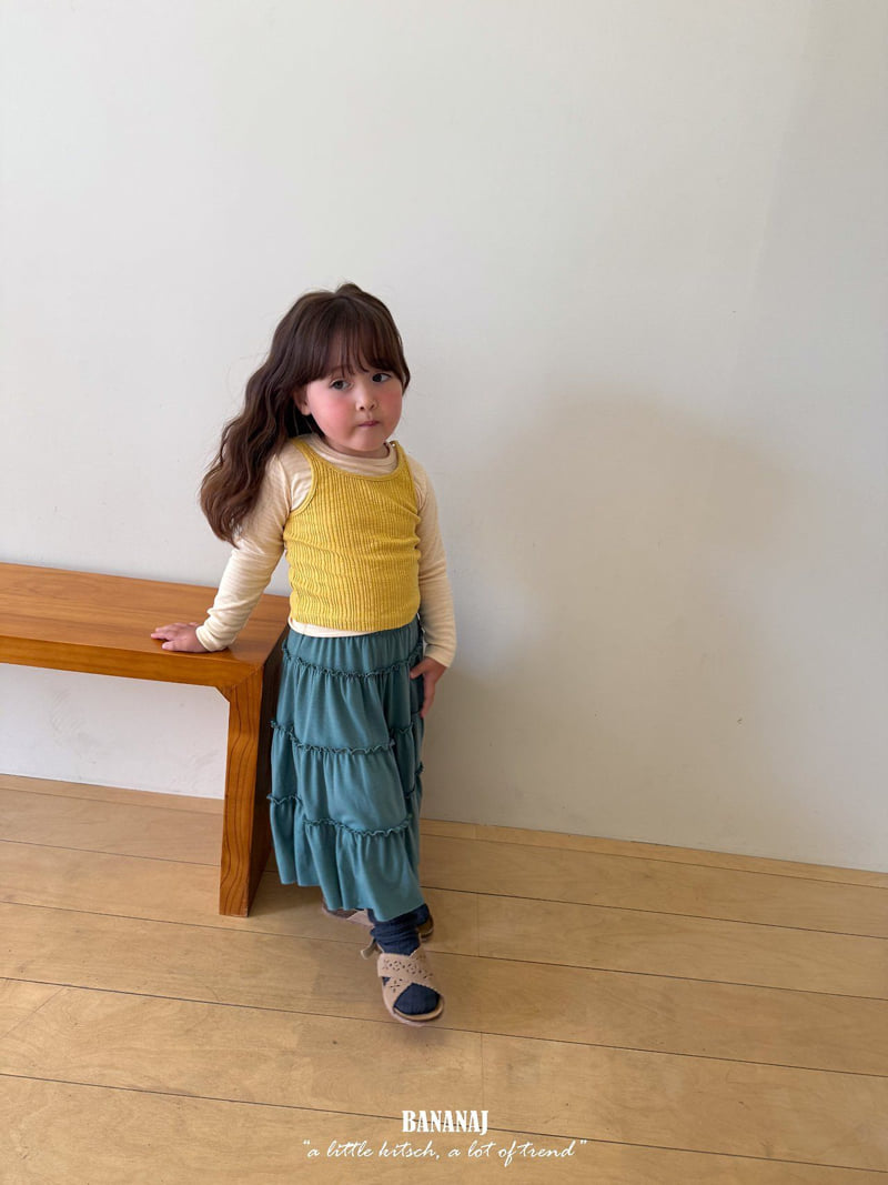 Banana J - Korean Children Fashion - #childrensboutique - Double String Top - 6