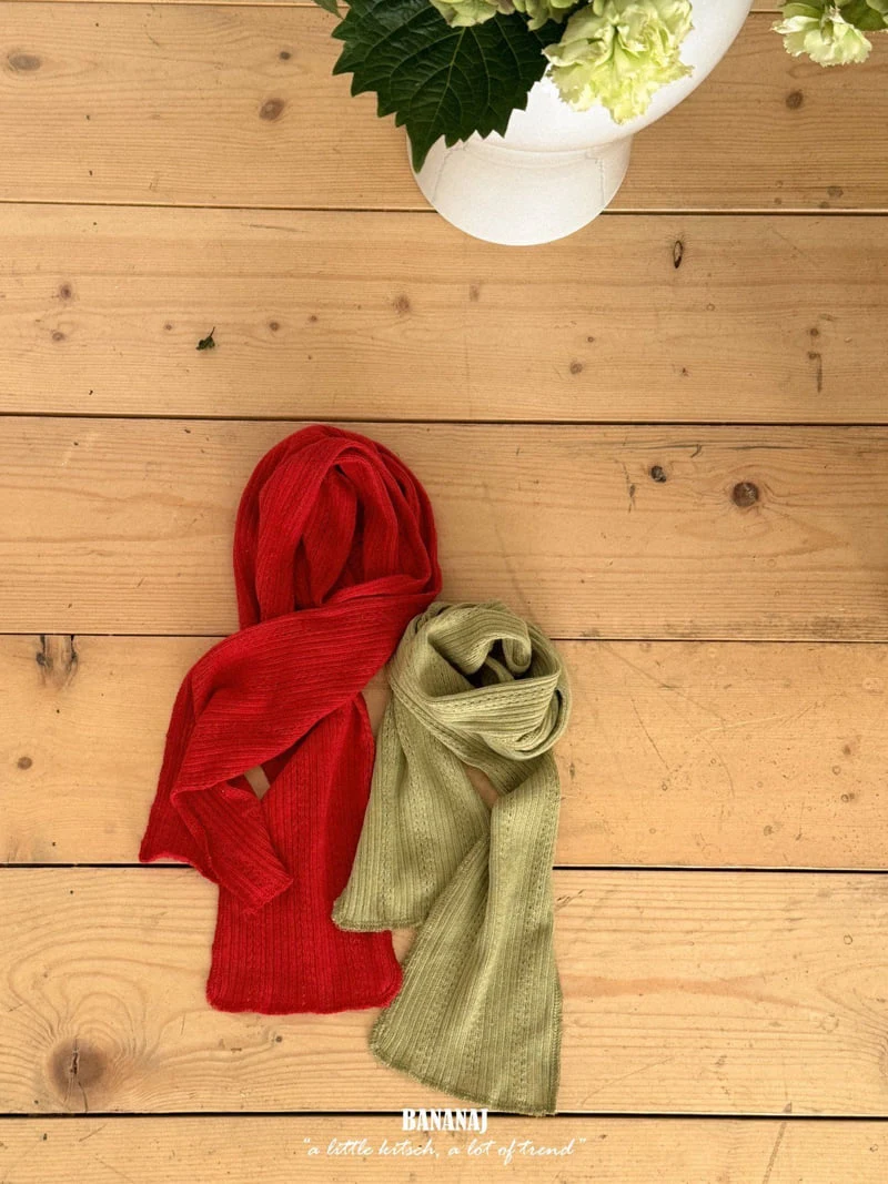 Banana J - Korean Children Fashion - #childrensboutique - Honey Scarf - 4