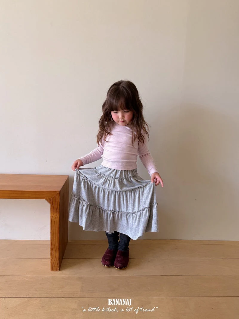 Banana J - Korean Children Fashion - #designkidswear - Candy Stripe Tee - 9