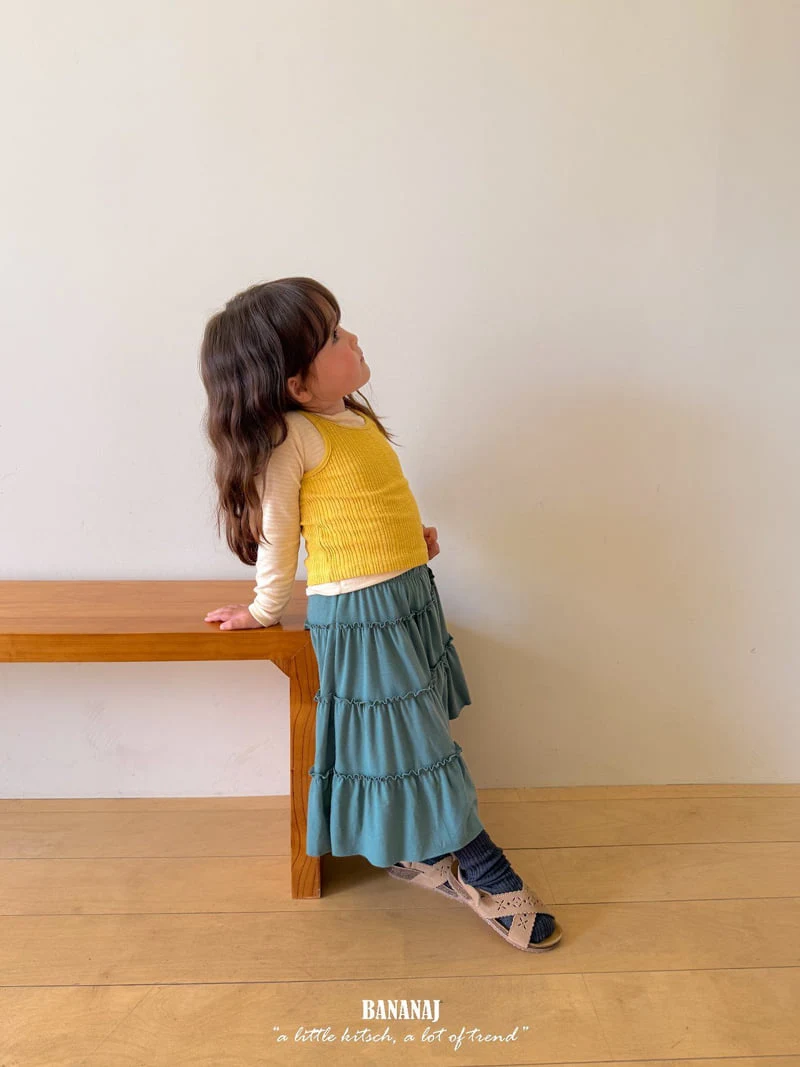 Banana J - Korean Children Fashion - #designkidswear - Double String Top - 7