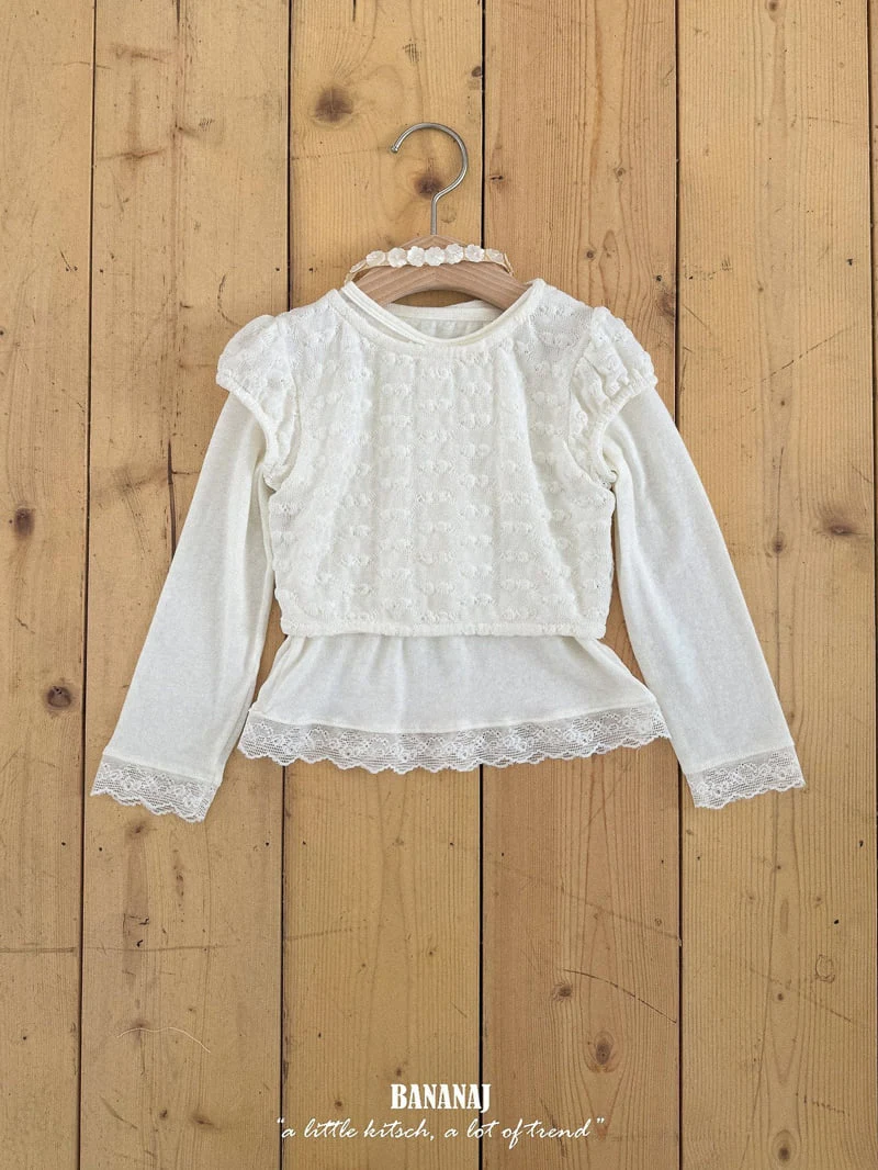 Banana J - Korean Children Fashion - #designkidswear - Bubble Puff Tee - 6