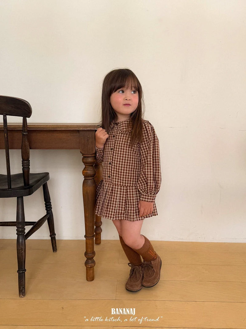 Banana J - Korean Children Fashion - #designkidswear - Risa Pintuck One-piece - 8