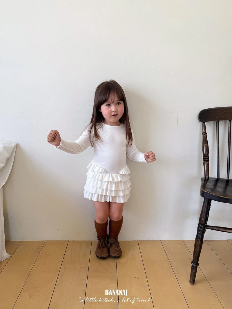 Banana J - Korean Children Fashion - #designkidswear - Salon Cancan One-piece - 4