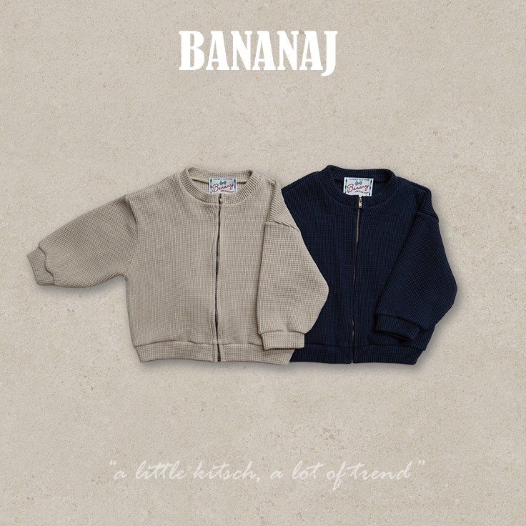 Banana J - Korean Children Fashion - #discoveringself - Waffle Jacket