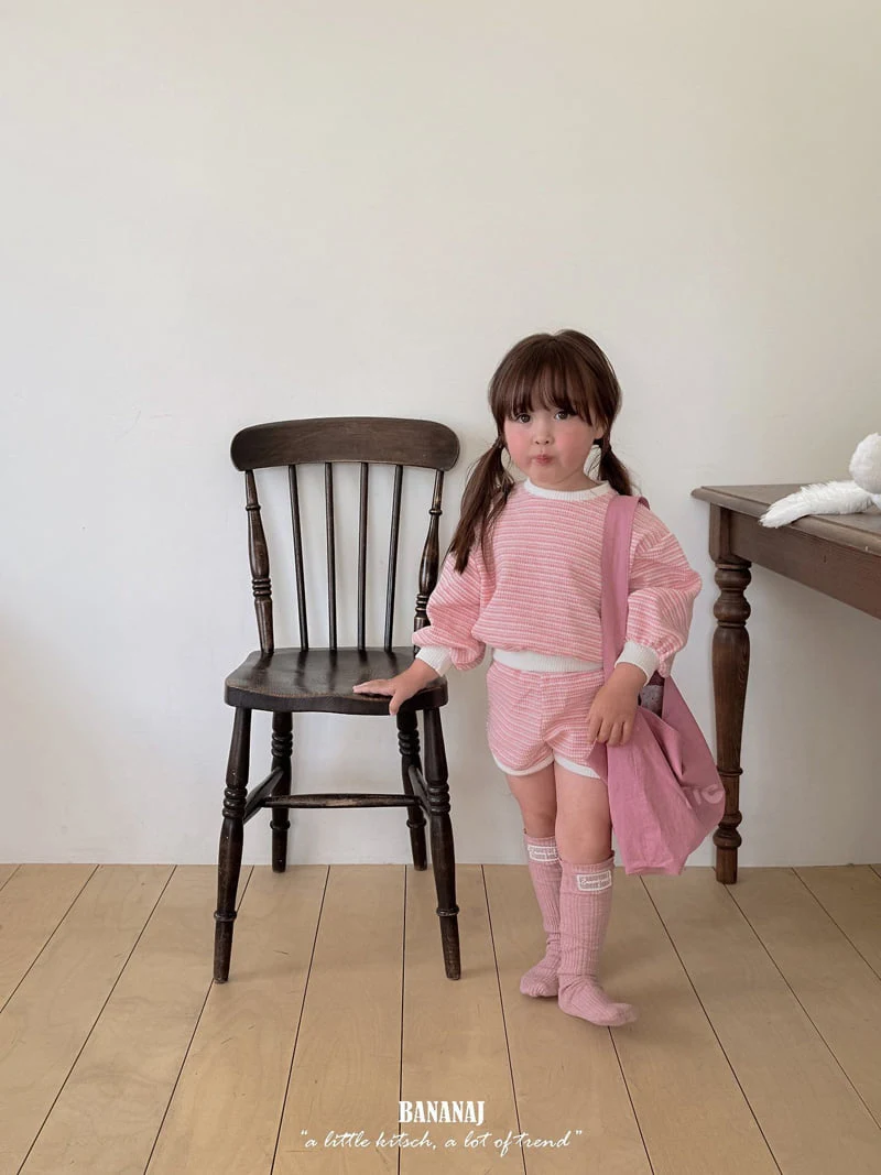 Banana J - Korean Children Fashion - #discoveringself - Knit Stripe Pants - 12