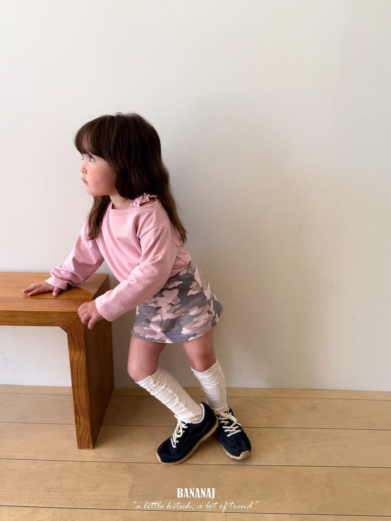Banana J - Korean Children Fashion - #fashionkids - Camo Skirt - 9