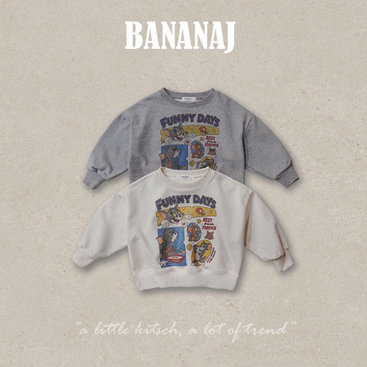 Banana J - Korean Children Fashion - #fashionkids - Funny Day Sweatshirts