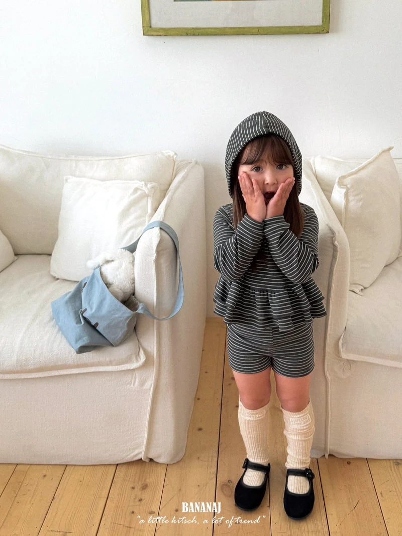 Banana J - Korean Children Fashion - #kidsshorts - I Know Hood Top - 11