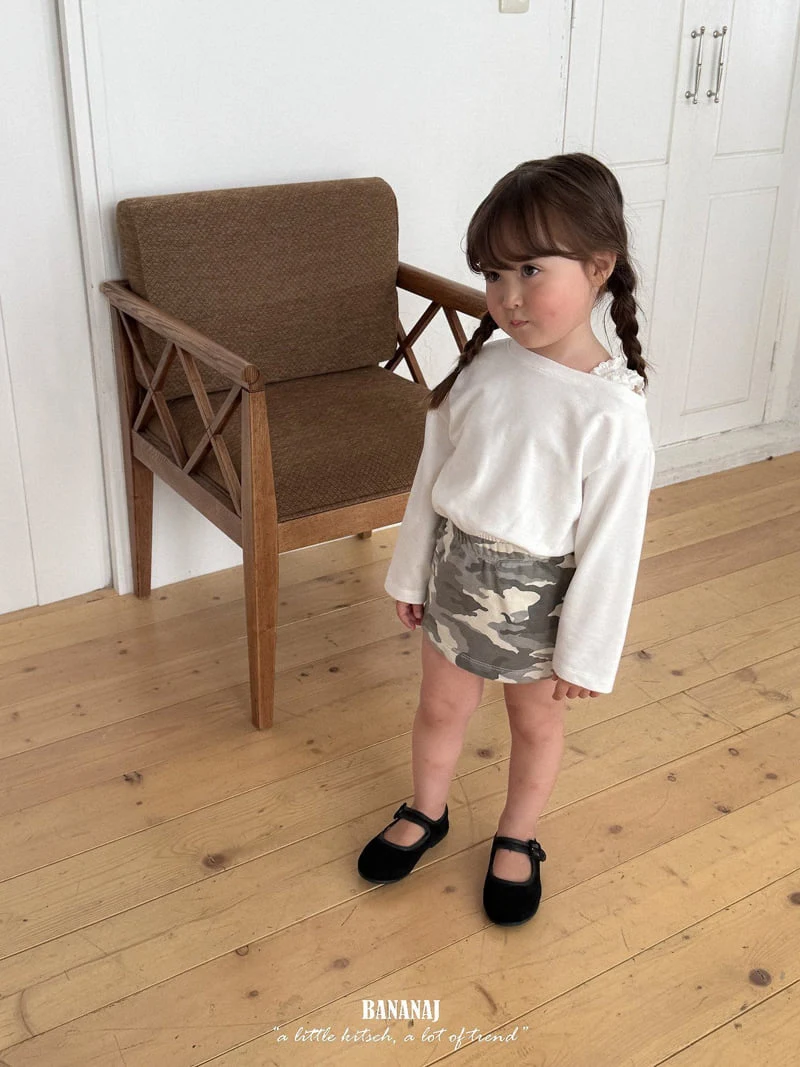 Banana J - Korean Children Fashion - #kidsshorts - Shoulder Sweatshirts - 4
