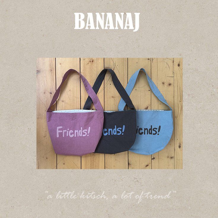 Banana J - Korean Children Fashion - #kidsstore - Friends Bag