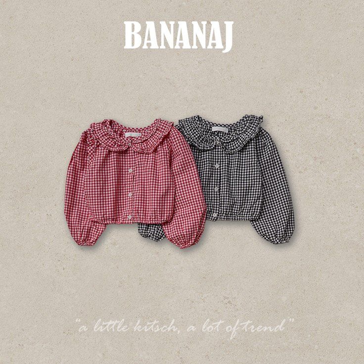 Banana J - Korean Children Fashion - #kidzfashiontrend - Bell Blouse