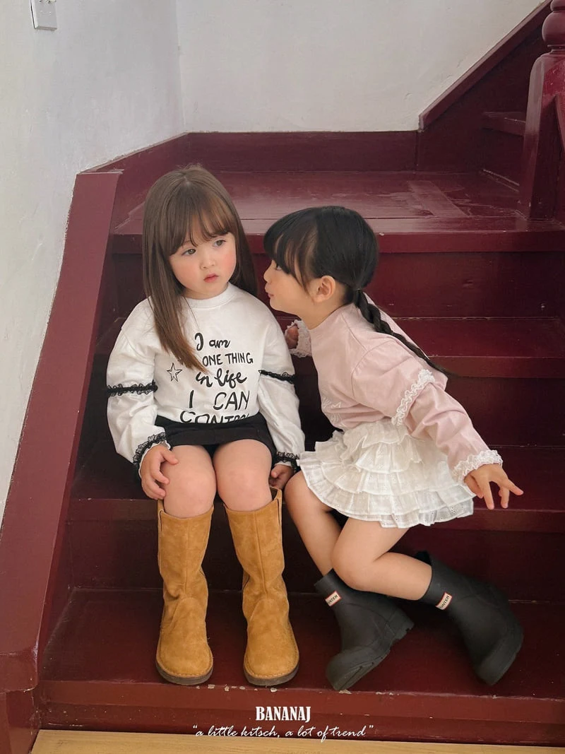 Banana J - Korean Children Fashion - #kidzfashiontrend - Control Layered Tee - 10