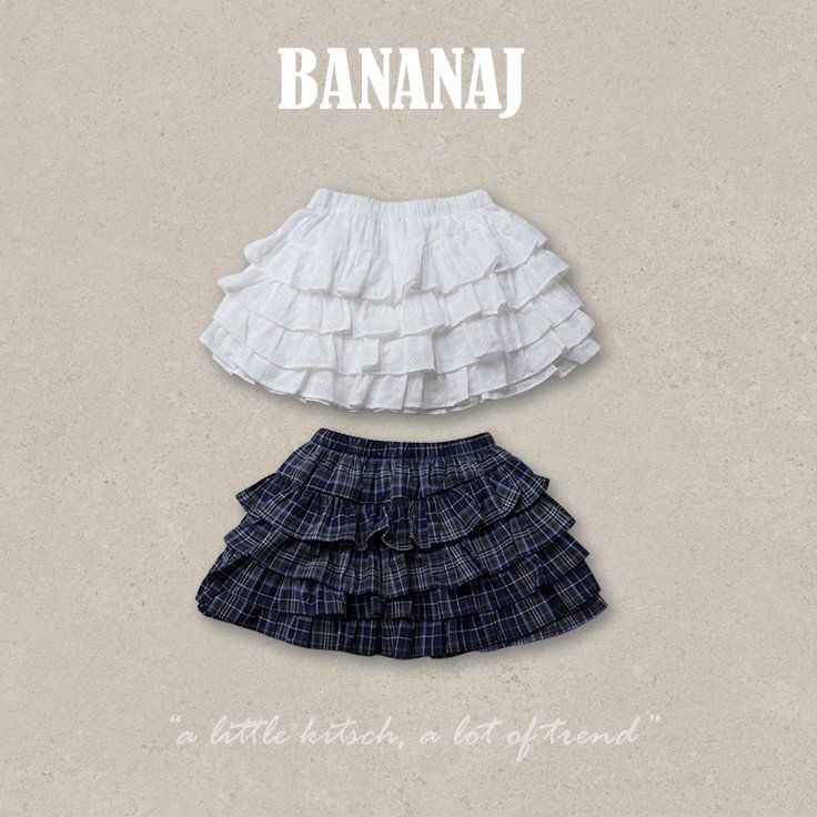 Banana J - Korean Children Fashion - #kidzfashiontrend - Serena Cancan Skirt