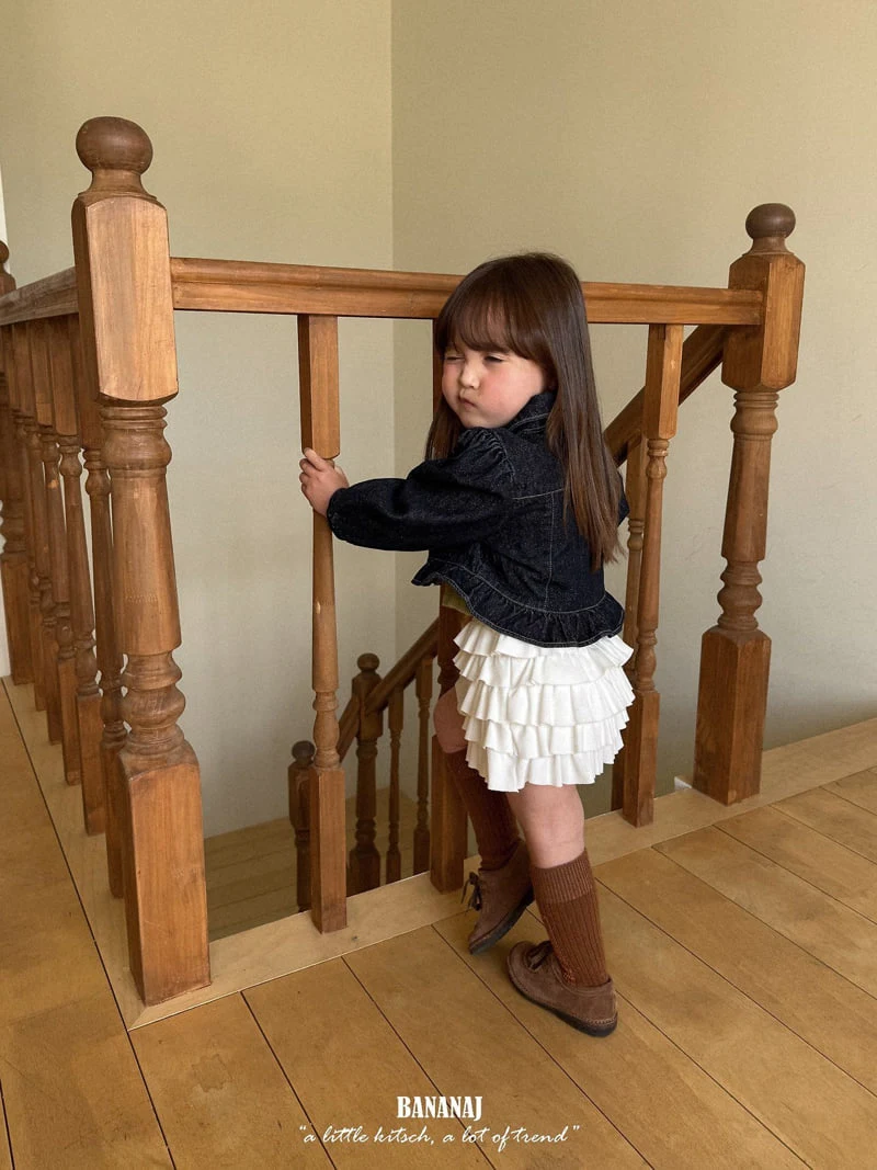 Banana J - Korean Children Fashion - #littlefashionista - Denim Jacket - 12