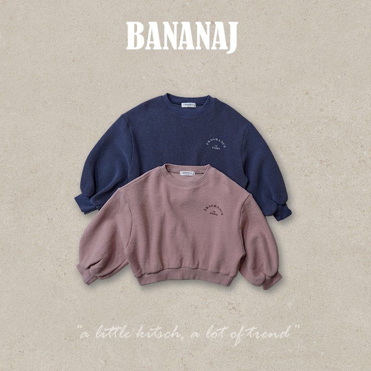 Banana J - Korean Children Fashion - #littlefashionista - Paris Pigment Sweatshirts