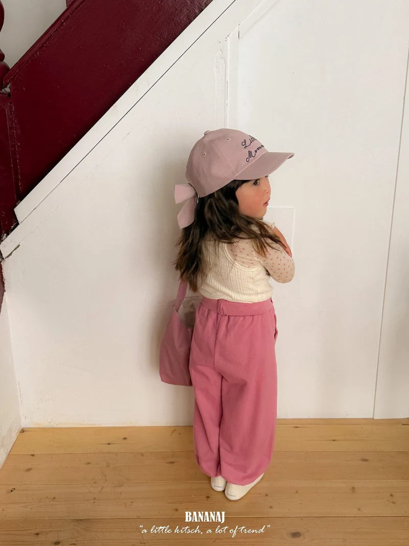 Banana J - Korean Children Fashion - #littlefashionista - Ecru Jogger Pants - 11