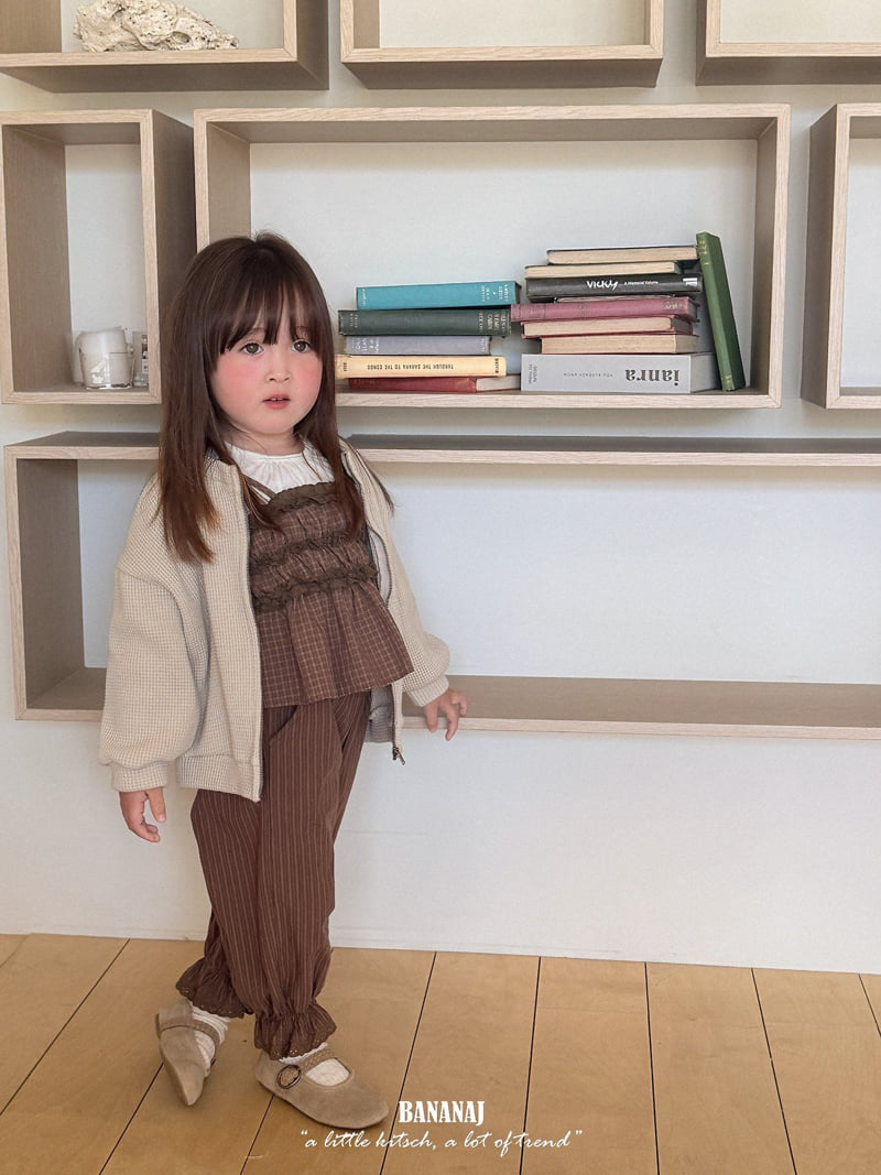Banana J - Korean Children Fashion - #littlefashionista - Waffle Jacket - 7