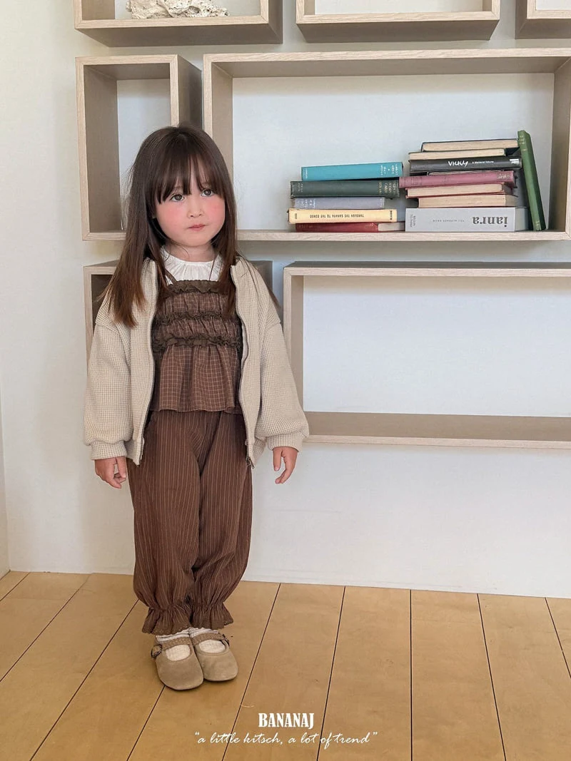 Banana J - Korean Children Fashion - #magicofchildhood - Waffle Jacket - 8
