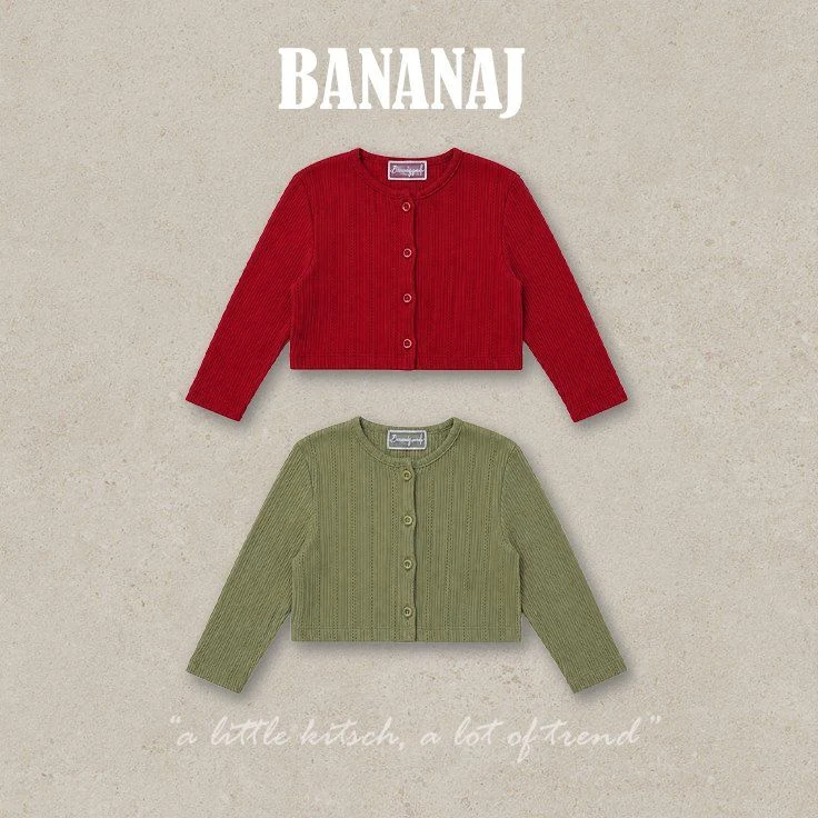 Banana J - Korean Children Fashion - #minifashionista - Honey Cardigan