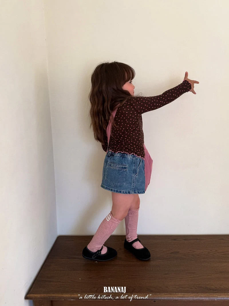 Banana J - Korean Children Fashion - #minifashionista - Rose Turtleneck Tee - 7