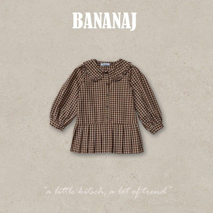 Banana J - Korean Children Fashion - #minifashionista - Risa Pintuck One-piece
