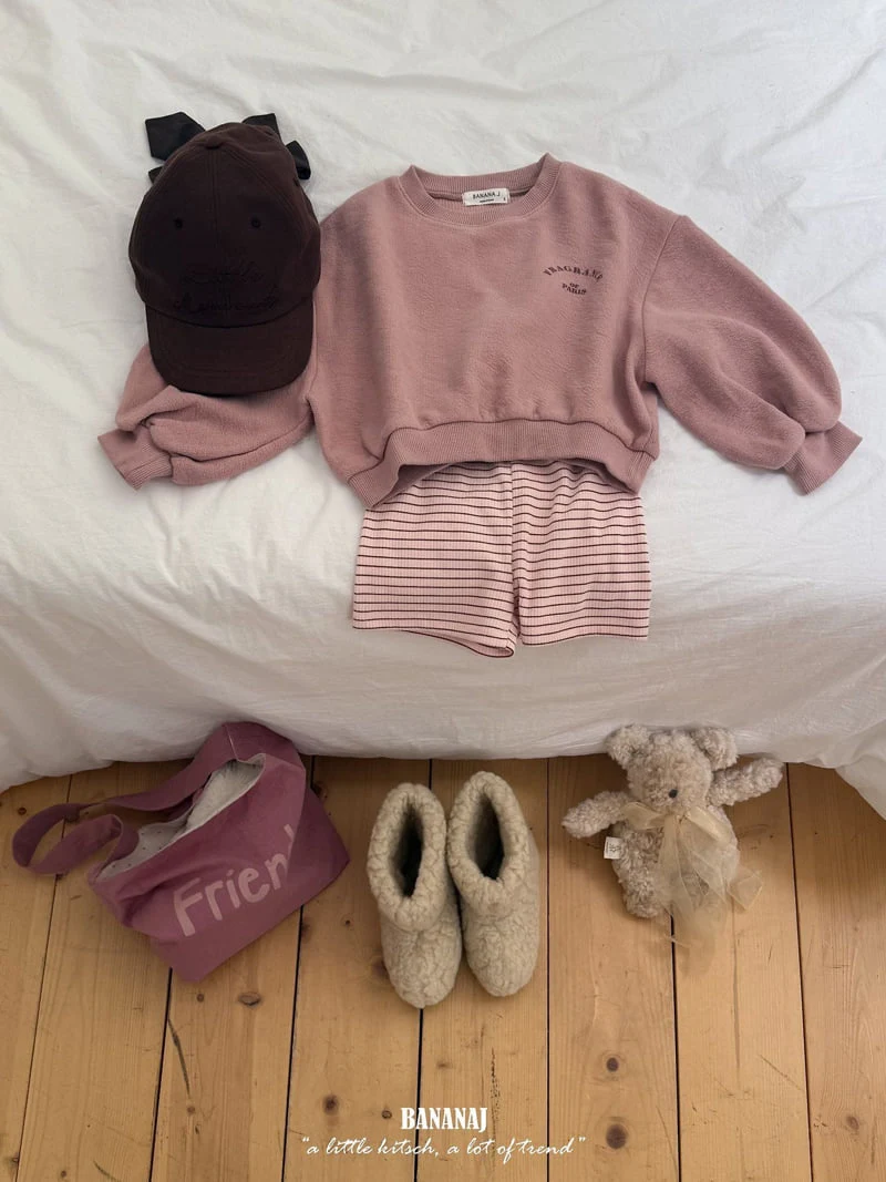 Banana J - Korean Children Fashion - #minifashionista - Paris Pigment Sweatshirts - 4