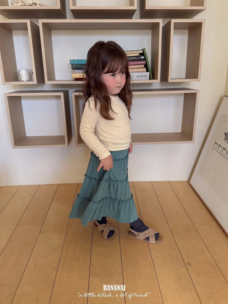 Banana J - Korean Children Fashion - #prettylittlegirls - Candy Stripe Tee - 5