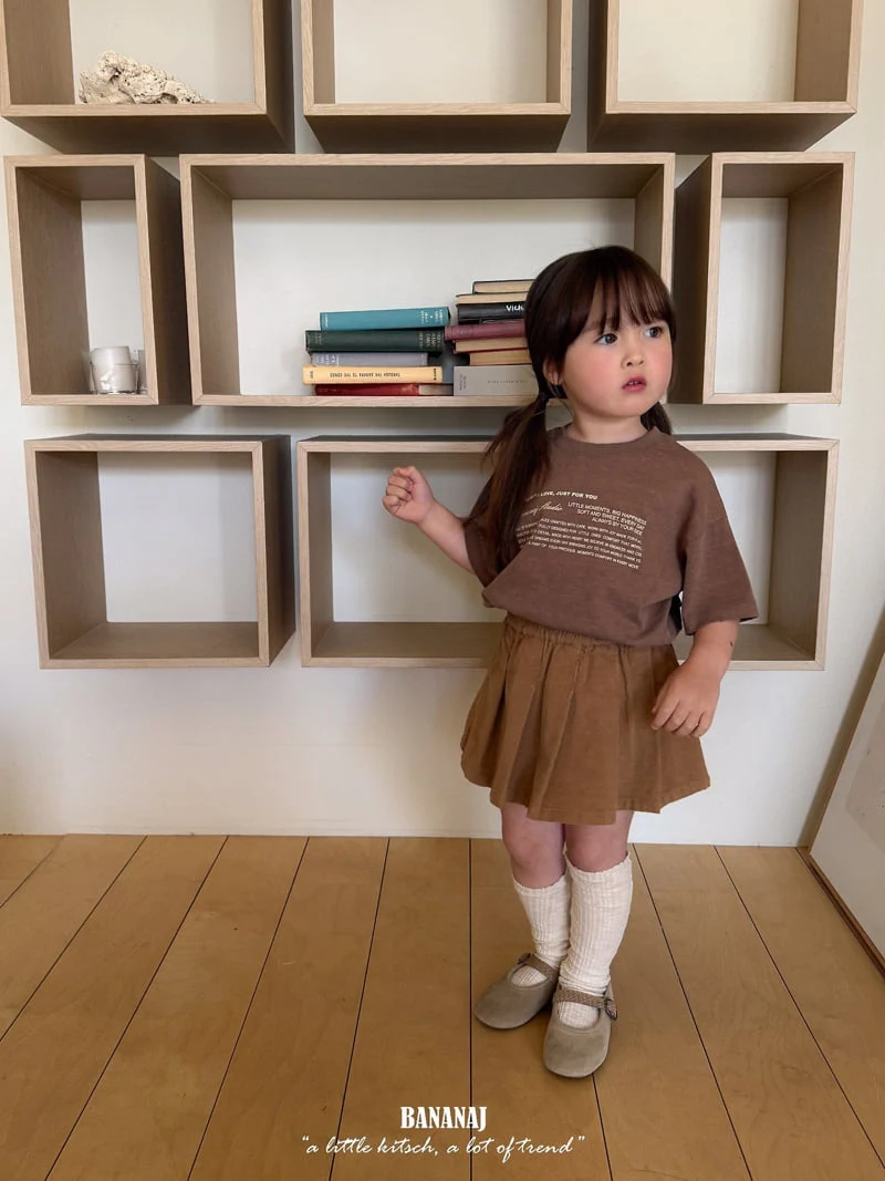 Banana J - Korean Children Fashion - #stylishchildhood - Piava Corduroy Skirt - 12