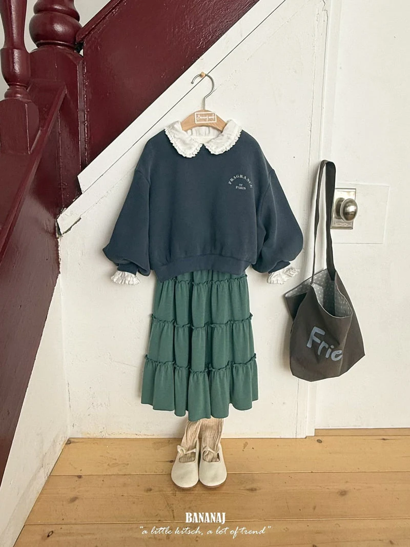 Banana J - Korean Children Fashion - #stylishchildhood - Paris Pigment Sweatshirts - 7