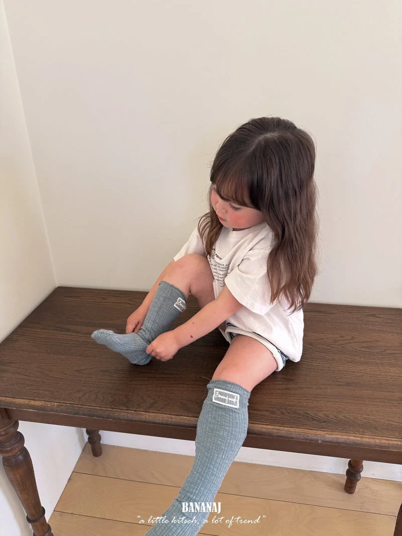 Banana J - Korean Children Fashion - #stylishchildhood - Dun Rib Socks - 9