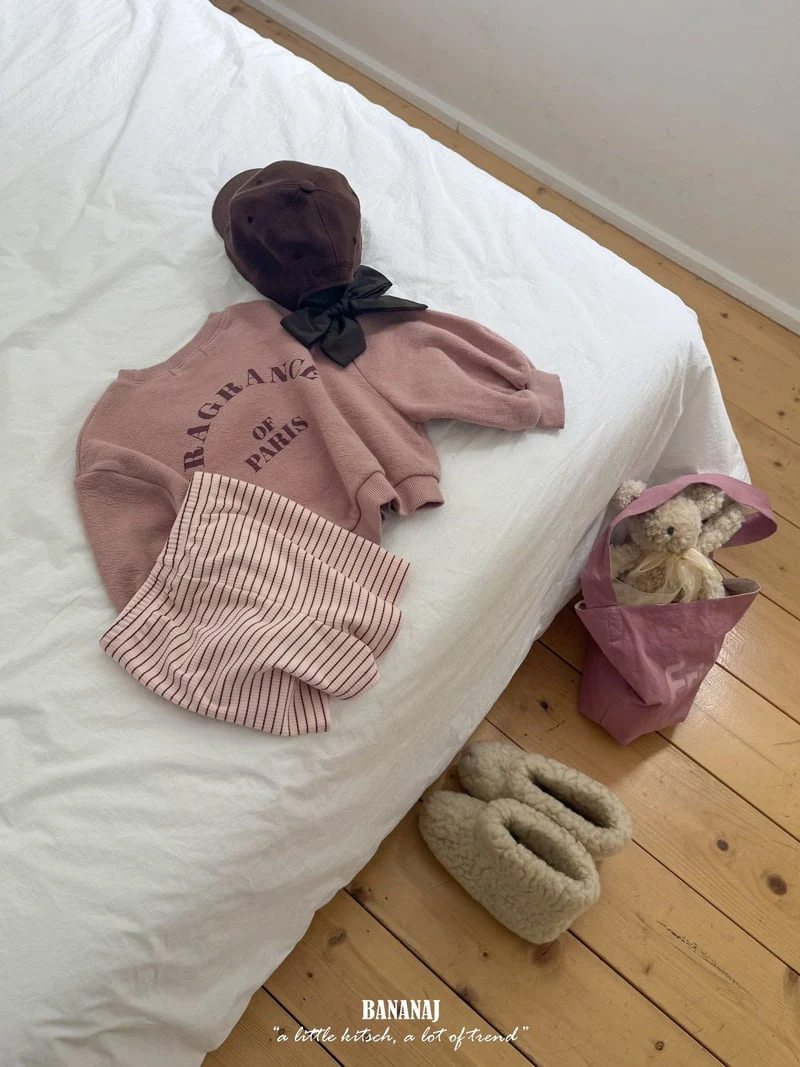 Banana J - Korean Children Fashion - #todddlerfashion - Paris Pigment Sweatshirts - 5