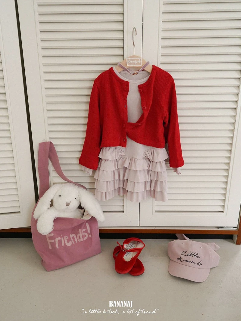 Banana J - Korean Children Fashion - #todddlerfashion - Honey Cardigan - 4