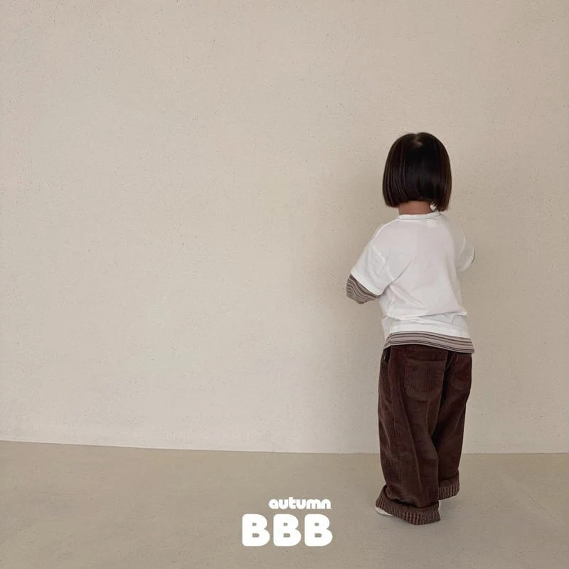 Bella Bambina - Korean Children Fashion - #Kfashion4kids - Corduroy Roll-up Pants - 12