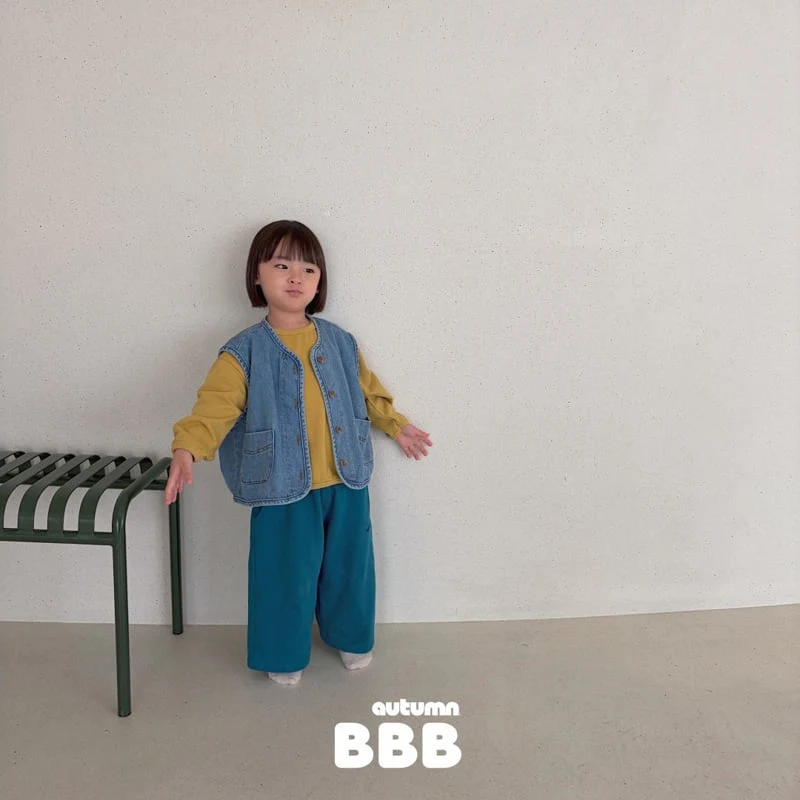 Bella Bambina - Korean Children Fashion - #Kfashion4kids - Loose Denim Vest - 9