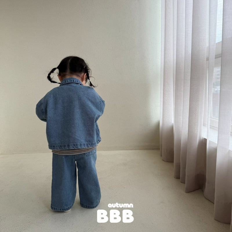 Bella Bambina - Korean Children Fashion - #Kfashion4kids - Dun Denim Half Jacket - 10