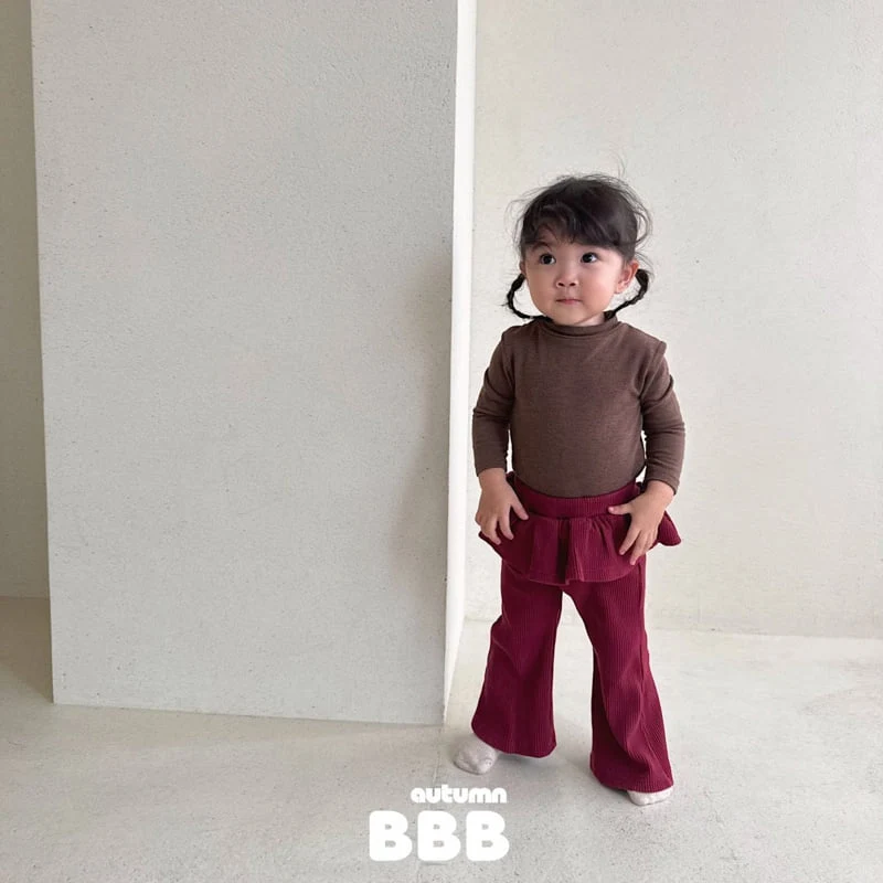 Bella Bambina - Korean Children Fashion - #Kfashion4kids - Solid Half Turtleneck Tee - 9