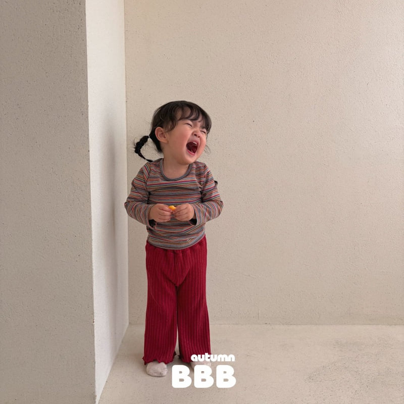 Bella Bambina - Korean Children Fashion - #Kfashion4kids - Rib Bootscut Pants - 8