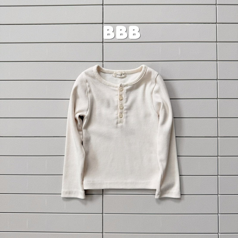 Bella Bambina - Korean Children Fashion - #Kfashion4kids - Button Basic Tee - 6