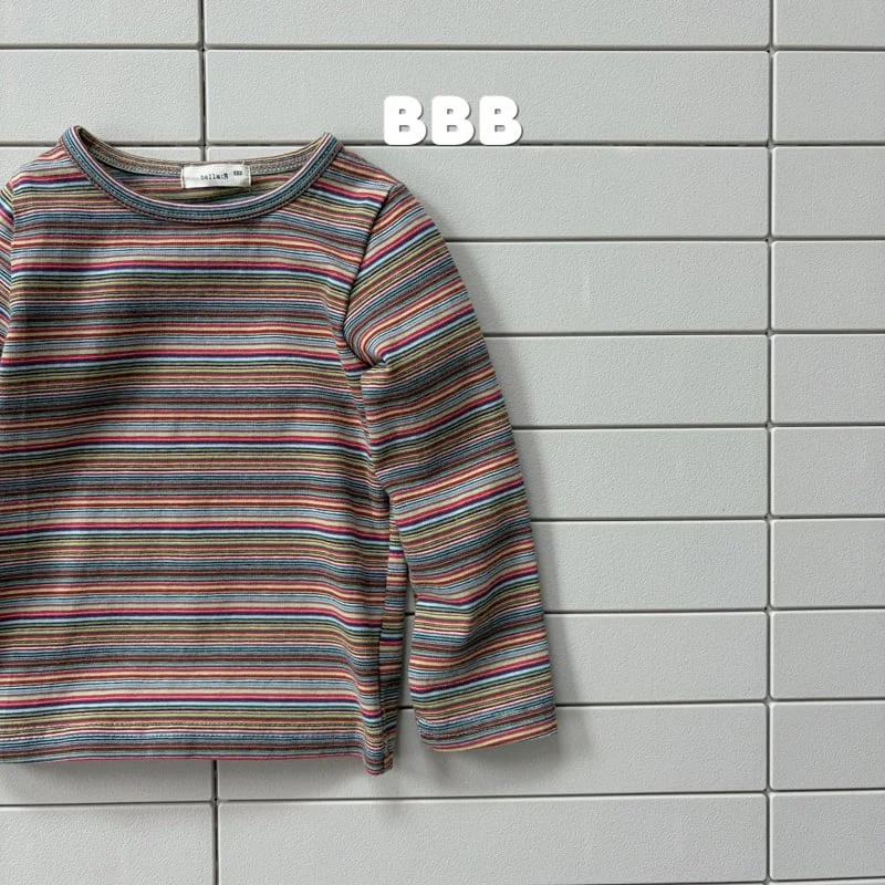 Bella Bambina - Korean Children Fashion - #childofig - Rainbow Basic Tee - 5